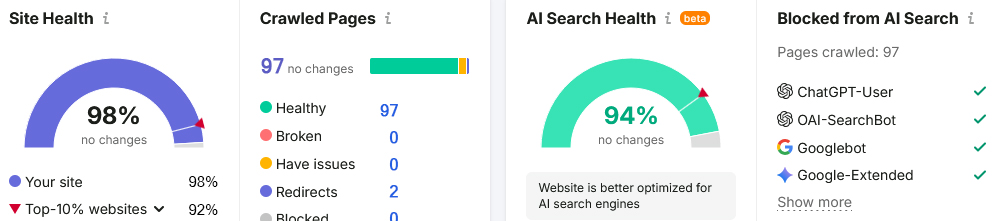 AI search