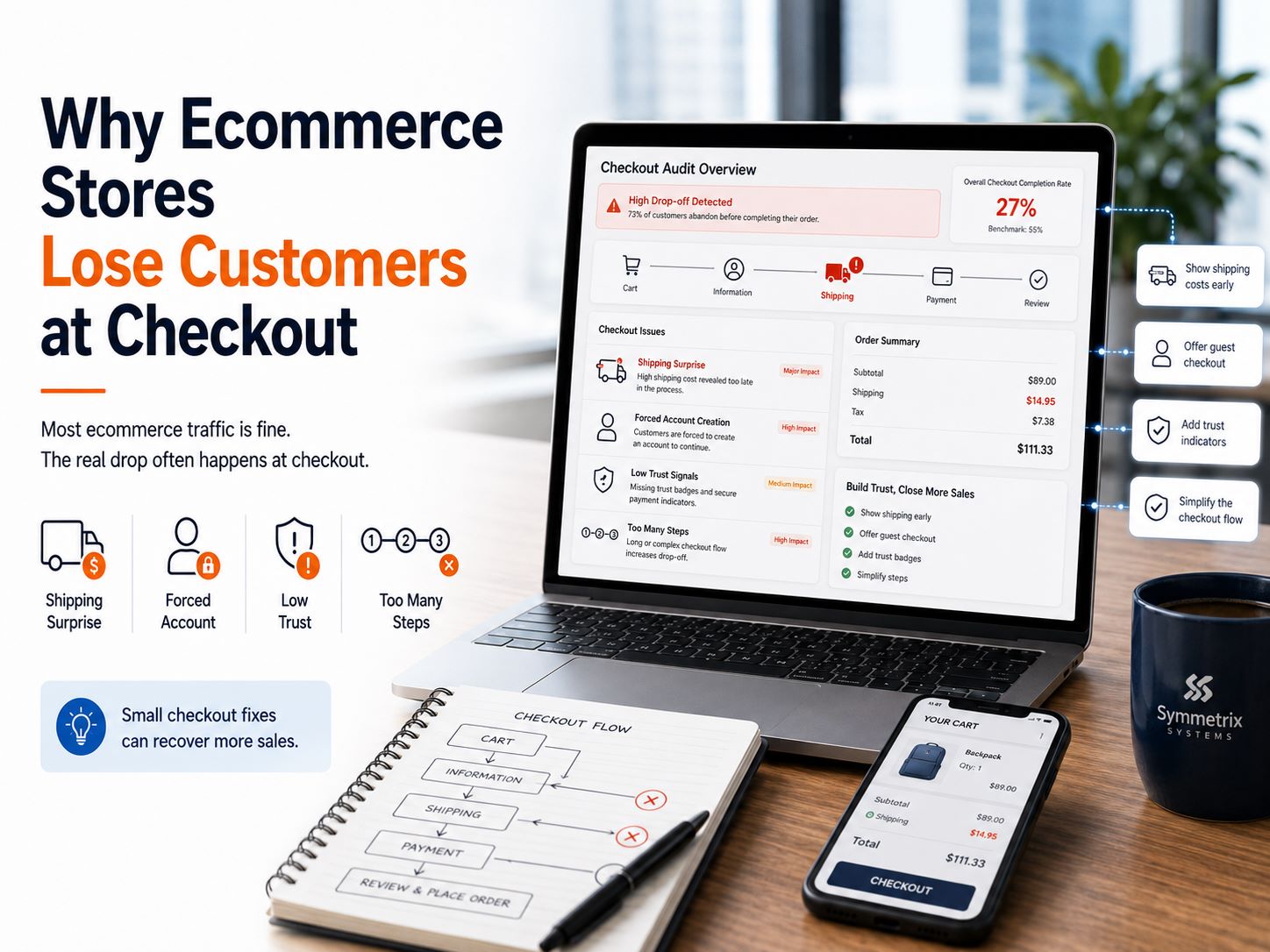 Why Ecommerce Stores Lose Customers at Checkout