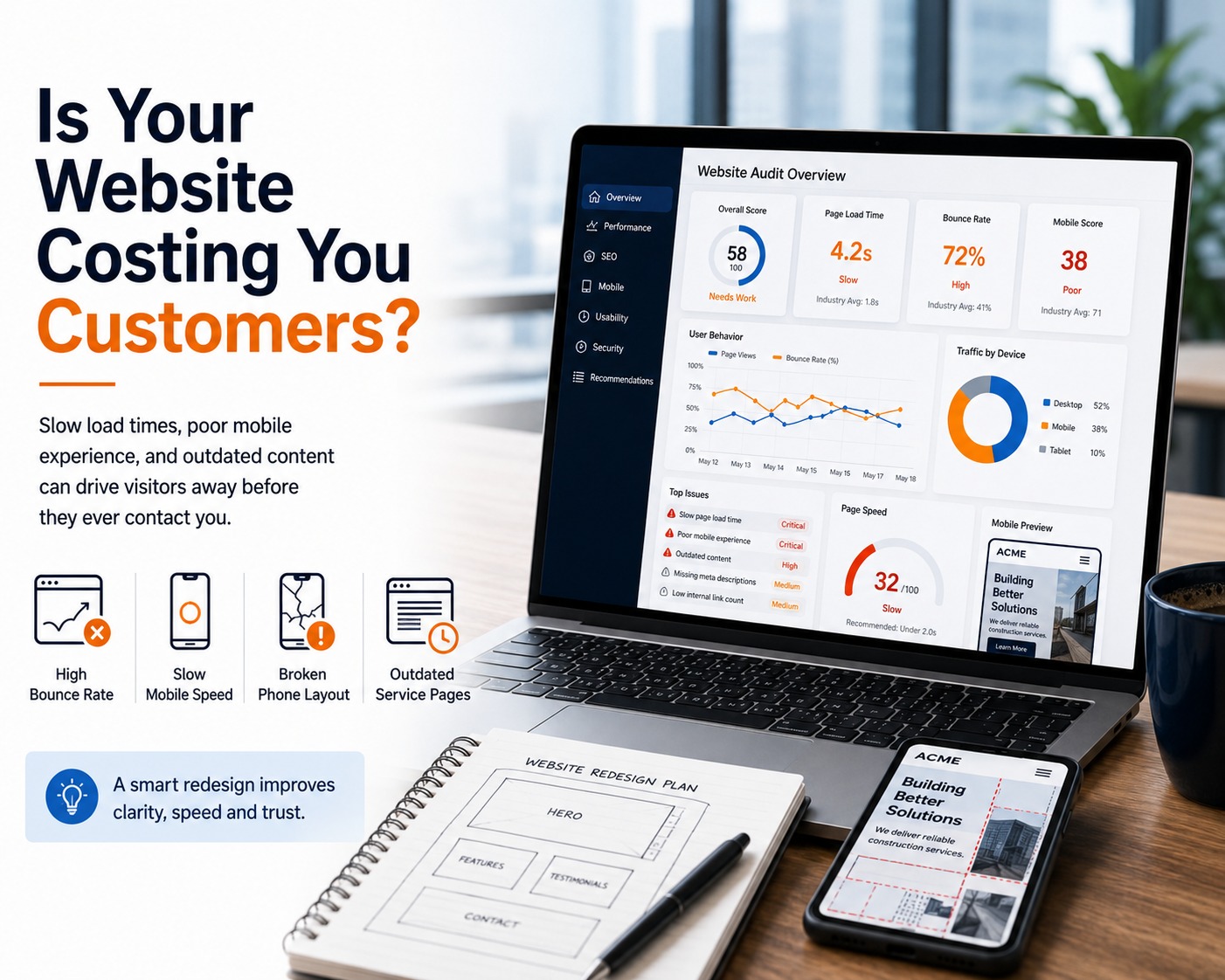 Signs Your Business Website Needs a Redesign