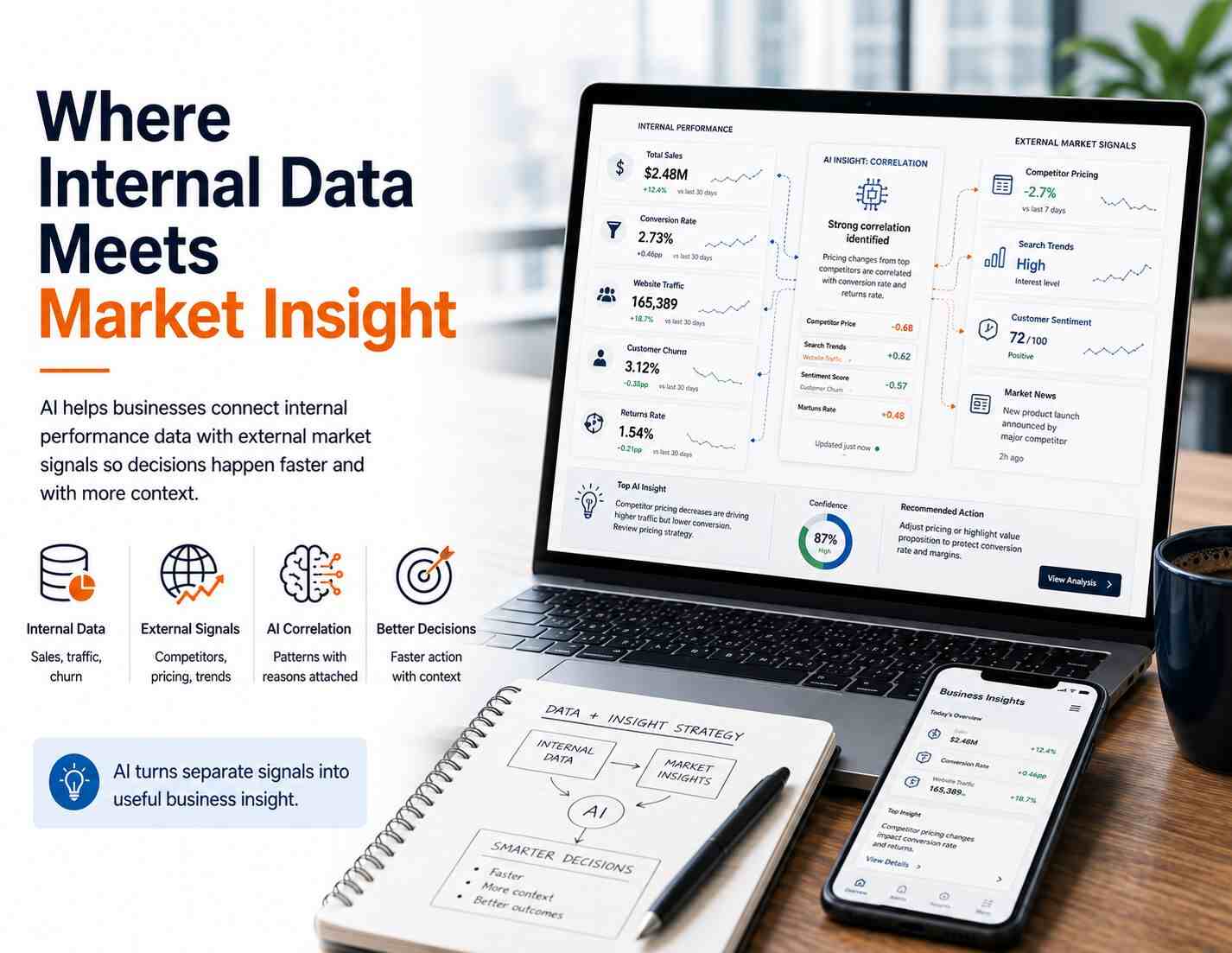 How AI Is Changing the Way Businesses Read Insights